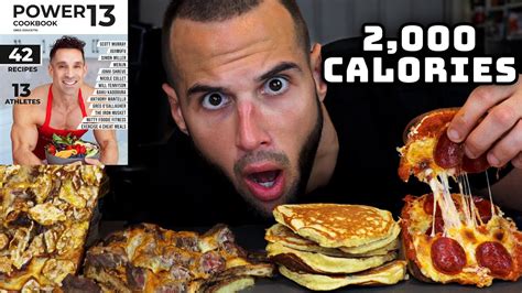 only power 13 full day of eating 5 meals 2000 calorie shredding diet recipes part 2 youtube