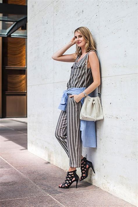 “the Ease Of The Jumpsuit Mixed With A Statement Heel Makes This Look