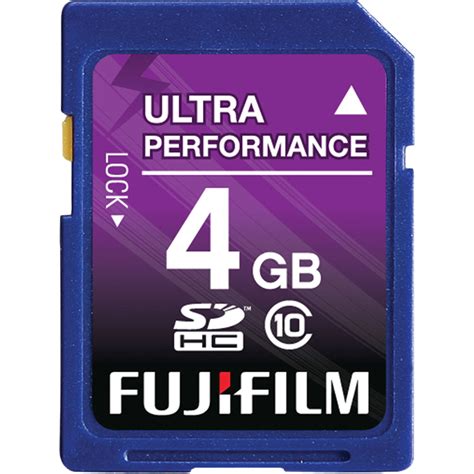 The price may differ greatly compared to locally sourced products FUJIFILM 4GB SDHC Memory Card Class 10 600008928 B&H Photo ...