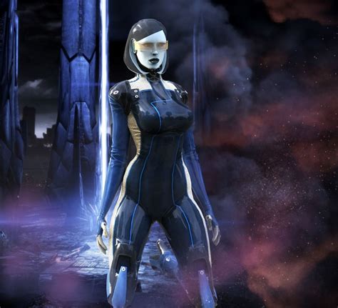 Edi Request By Xkalipso Edi Mass Effect Mass Effect Games Mass
