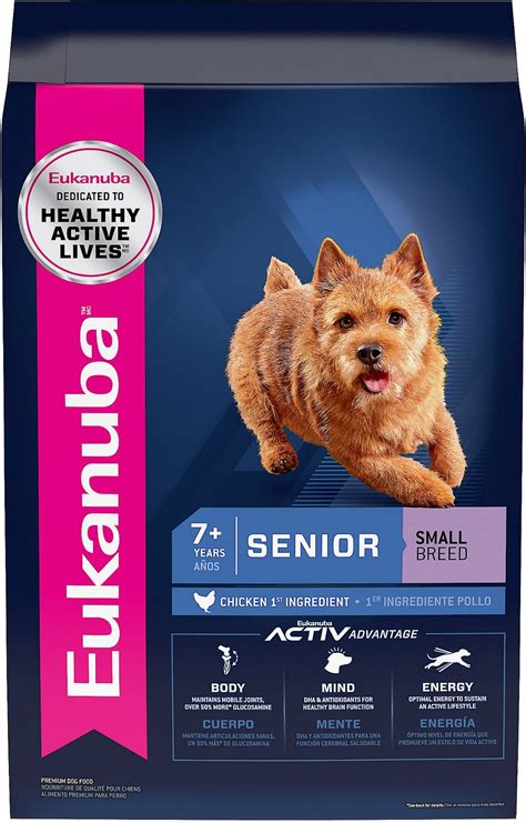 Eukanuba Small Breed Senior Dry Dog Food 15 Lb Bag