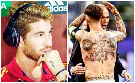 Los Tatuajes De Sergio Ramos Actualizado
