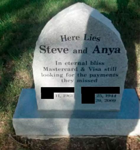 10 Awesome Tombstones By People With An Immortal Sense Of Humor Demilked