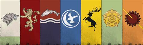 Great Houses Of Westeros Rbannerlordbanners