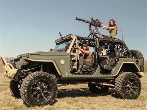 Pin By Tactical Gear Combat On Tactical Gear Rack Badass Jeep Custom