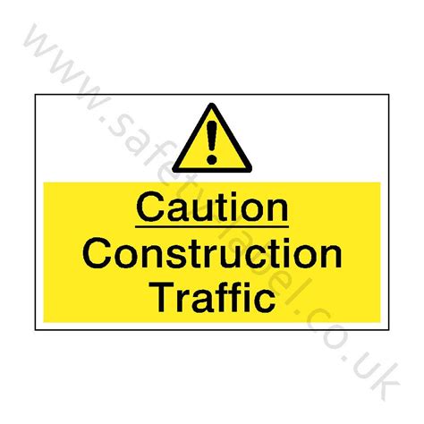 Construction Traffic Safety Sign Safety Uk