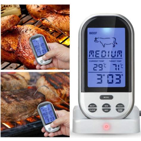 Buy New Bbq Thermometer Lcd Screen Display Digital