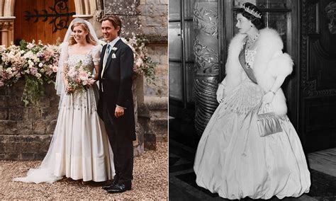 Royal Bride Princess Beatrice Stuns In Vintage Gown Borrowed From The Queen Royal Brides