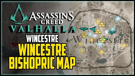 Wincestre Bishopric Hoard Map Solution Assassins Creed Valhalla YouTube