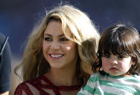 Shakira Brings Son Milan On Stage During World Cup Performance