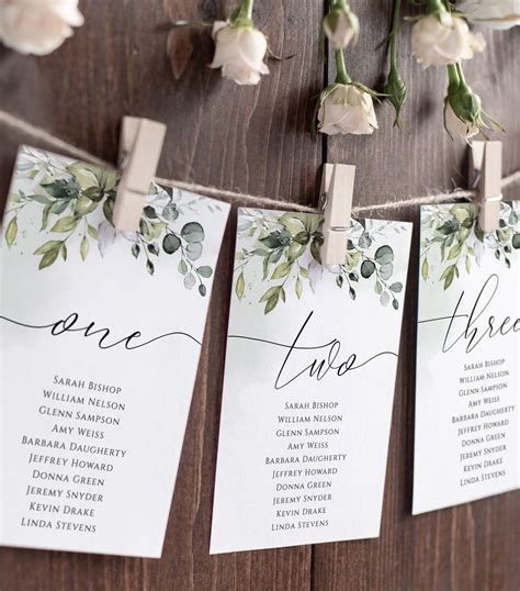 Check out our wedding seating chart template selection for the very best in unique or custom, handmade pieces from our templates shops. Script Elegance Wedding Seating Chart Template, Wedding ...