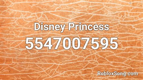 Mad at disney roblox id code 2021 from i2.wp.com these items will set you apart from the rest of the pack, as you will work in the salon in . Disney Princess Roblox ID - Roblox music codes