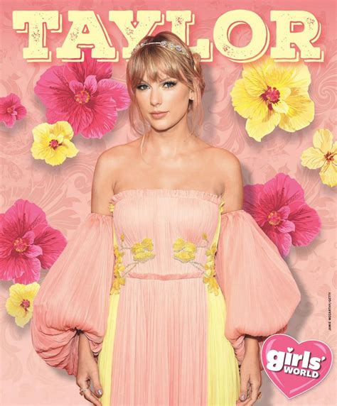 Taylor Swift Girls World Magazine August 2019 Issue • Celebmafia