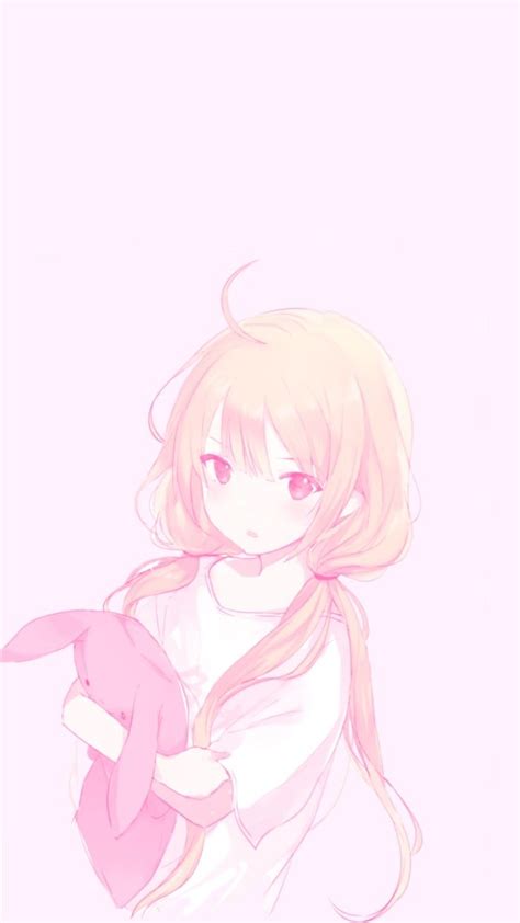 Kawaii Anime Pastel Pink Background Pink Kawaii
