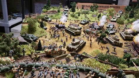A Ww2 Battle Of Kursk Diorama