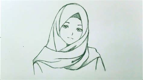 Menggambar Anime Cara Melukis Anime Muslimah Pemula Wajib Nonton Step