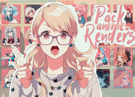 Pack De Renders Anime By Megaxdits On Deviantart