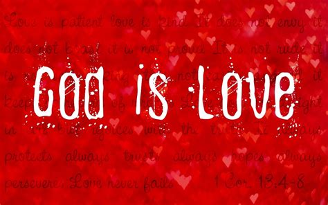 49 God Is Love Desktop Wallpaper