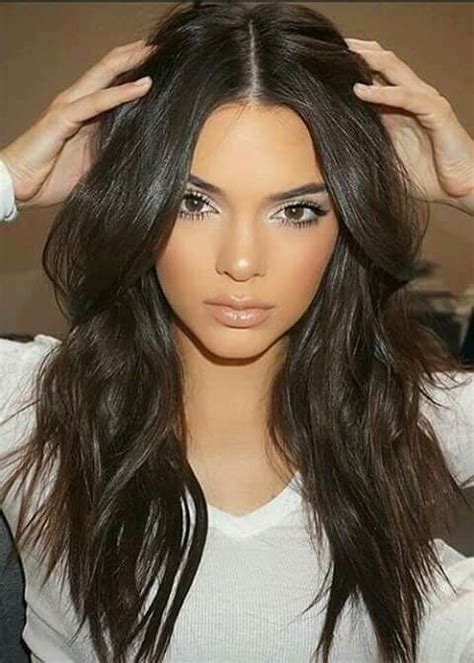 Kendall Jenner Jenner Hair Hair Styles Brown Hair Colors