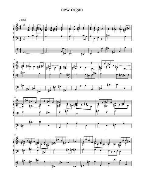 Organ Prelude Sheet Music For Organ Solo