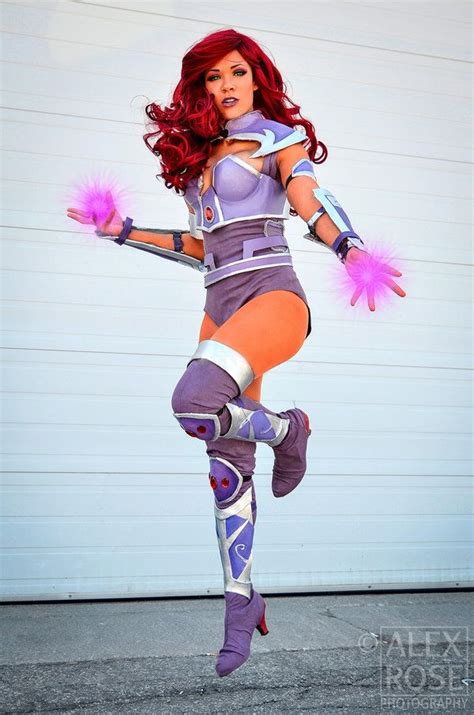thehappysorceress armored starfire by becs cos wonderland photo by alex rose photography