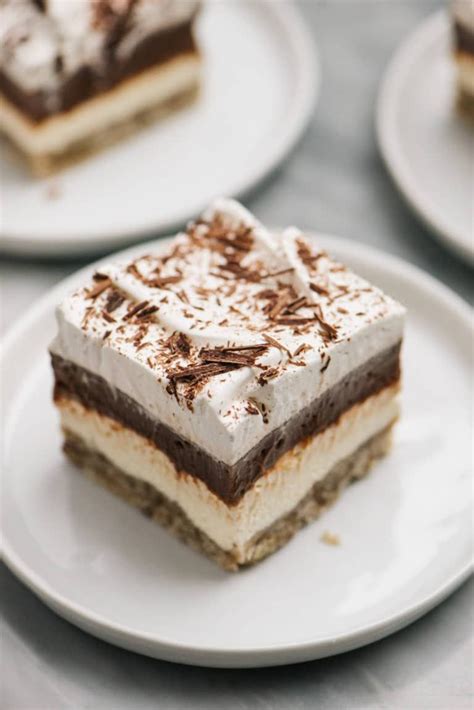 Chocolate Delight Is A Delicious Layered Pudding Dessert Recipe In