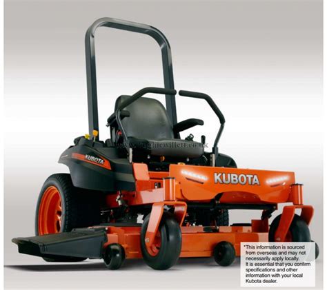 Kubota Z122r Zero Turn Mower The All New Kubota Z122r Zero Turn Mower