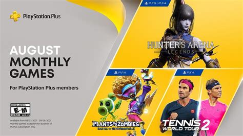 Playstation Plus Games For August 2021 Announced Total Gaming Network
