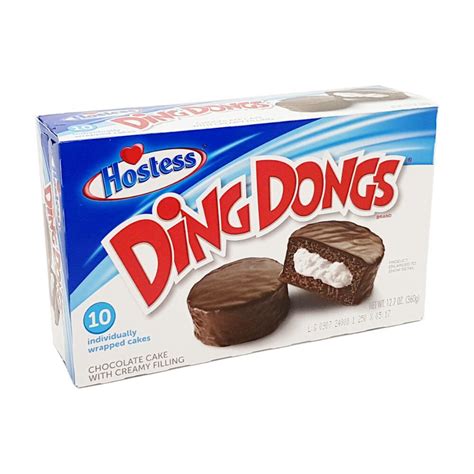 hostess ding dongs chocolate cake 10 pack