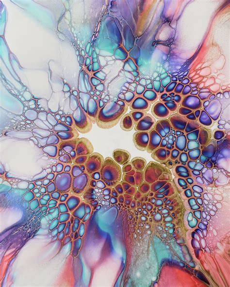 Pin By Anton Chodelka On ★색채and추상 Fluid Art Acrylic Pouring Art