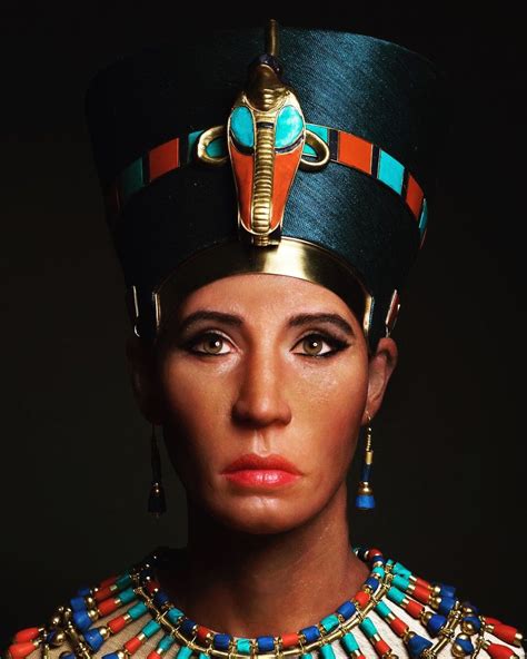 ‪stupéfiant 😱 Une Beauté De Nefertiti Dévoilée Un Artiste Vient De Recrée Le Modelage 3d De