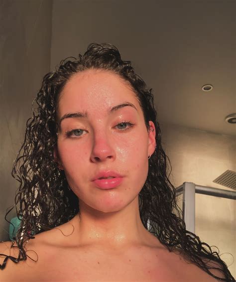 Shower Selfie Wet Hair K Zlar