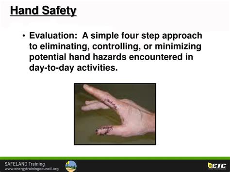 Ppt Hand Safety Powerpoint Presentation Free Download Id6097862
