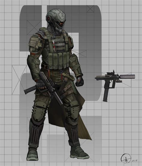 Sci Fi Armor Power Armor Armor Concept Concept Art Character