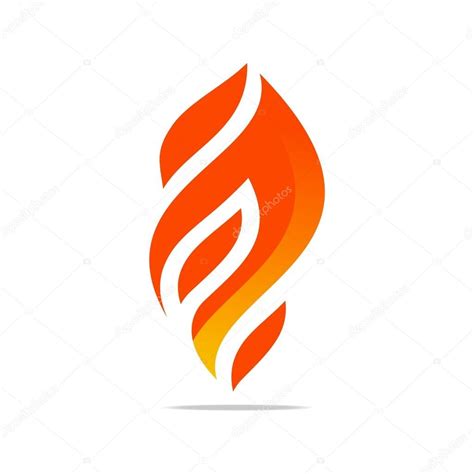 Logo Llama Fuego Diseño Diseño De Logotipo De Lujo Vector Gráfico
