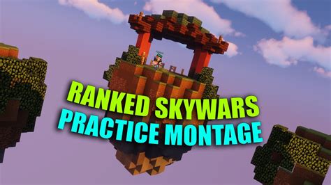 Ranked Skywars Practice Montage Youtube