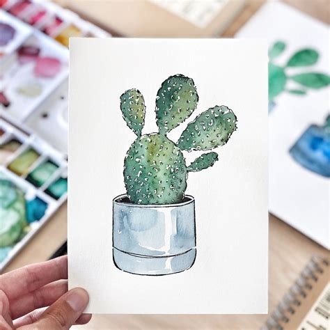 Learn how to make diy paper mache cactus with fun tutorials, which is great for both kids and adults. Good objects - 11 easy steps to paint a cactus with ...