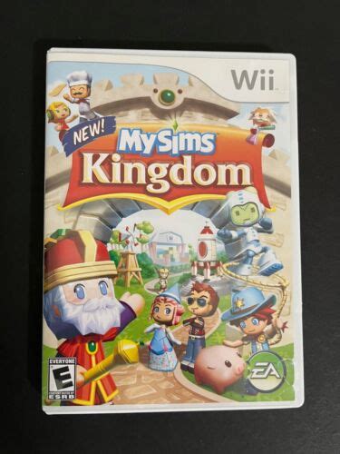 Wii Mysims Kingdom Nintendo Wii Complete Testedworking Resurfaced