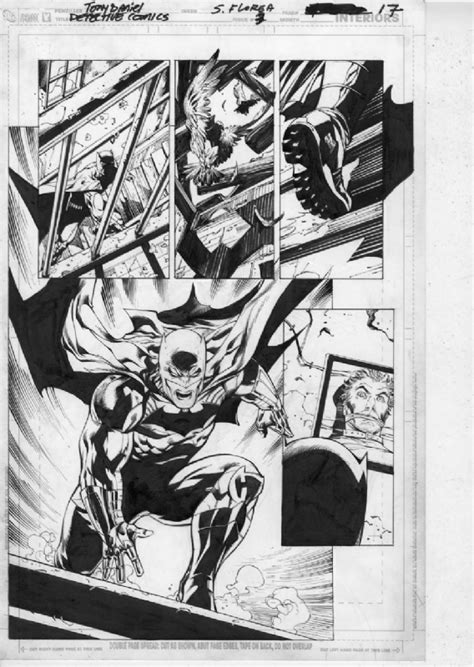 Tony Daniel Batman Detective In Andy Lims Pagescovers Comic Art