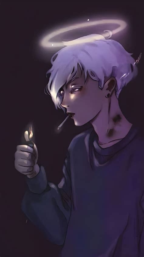 Smoking Boy Smoking Anime Smoking Anime Hd Phone Wallpaper Peakpx