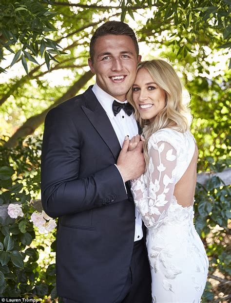 The lawyer for sam burgess tells court allegations against the former nrl star were leaked by his former wife phoebe burgess. Phoebe Hooke stuns in custom Alex Perry gown with Sam ...