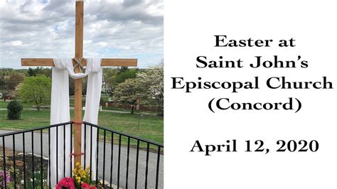 Easter At Saint Johns Episcopal Church Live Stream Youtube