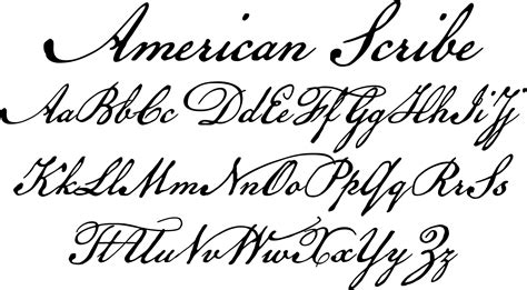 Browse thousands of free fonts to download from a unique collection of the best and new typefaces. American Scribe font - The Declaration of Independence was ...