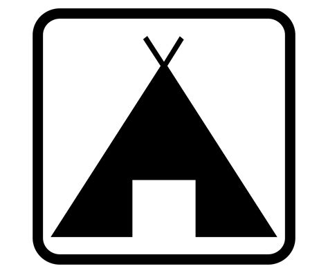 Clipart Pictogramme Camping