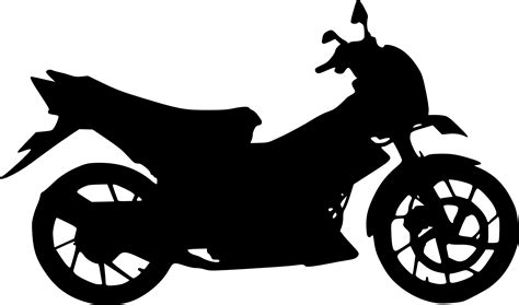 Motorcycle Silhouette Svg File