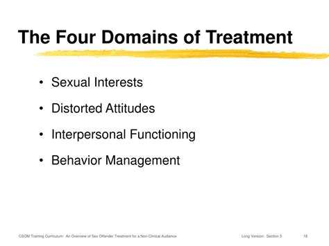 Ppt Elements Of Sex Offender Specific Treatment Learning Objectives