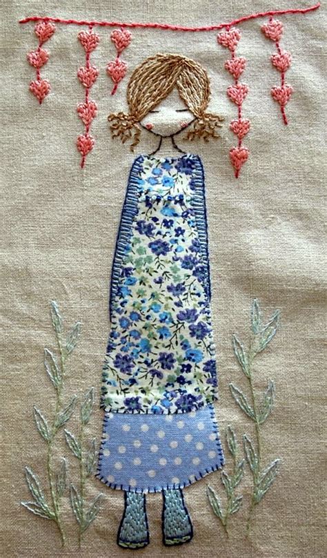 For a more simple one like a backstitch, start anywhere on your pattern, thread the needle from the. 40 Excellent Applique Embroidery Designs And Patterns
