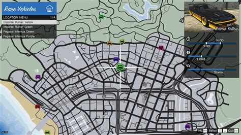 Gta Iv Car Dealership Locations Map