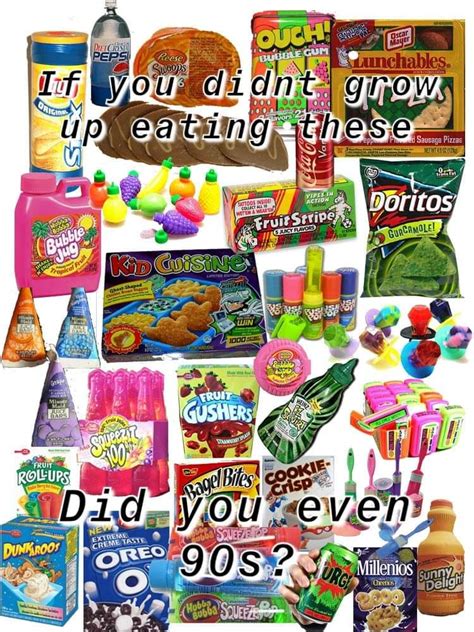 90s Snacks That Carried On Into The Early 2000s Rzillennials