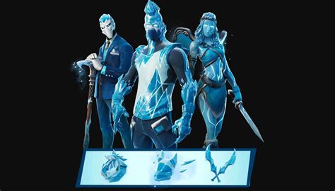 New Fortnite Frost Legends Pack Leaked Snow Drift